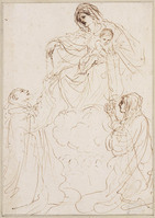 H 006
<br/>
Madonna del Rosario
<br/>
<em>Guercino (1591-1666)</em>